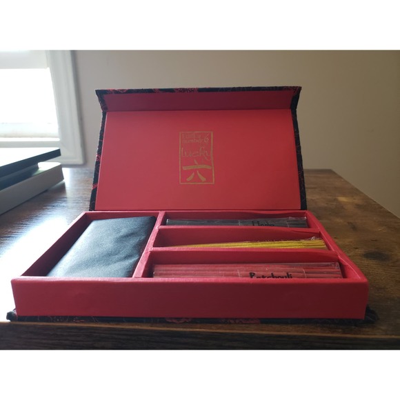 2 pc bundle: B&BW Far East Escape Body Scrub &  Liz Claiborne Lucky No 6 Incense - Picture 3 of 11